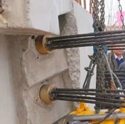 application of Prestressed Anchor Wedge application of Prestressed Anchor Wedge